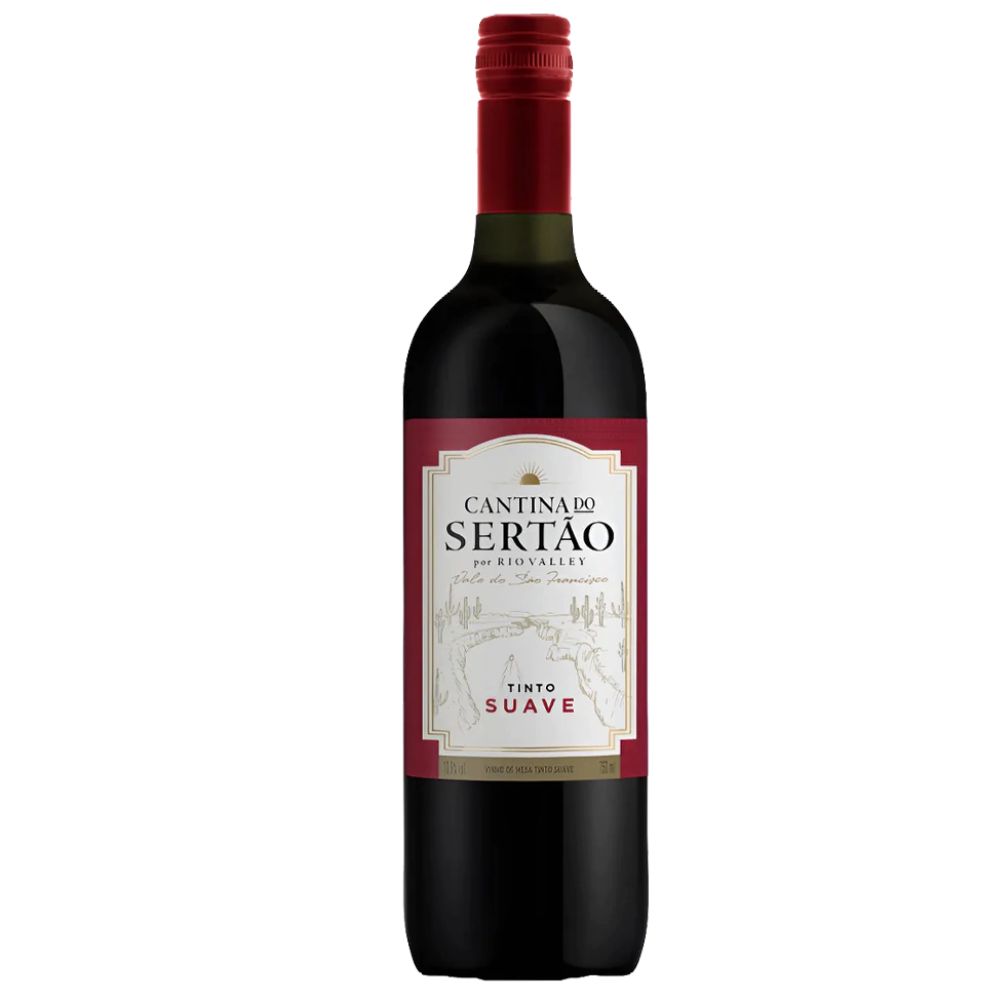 Vinho Tinto Suave Cantina Do Sertao 750ML
