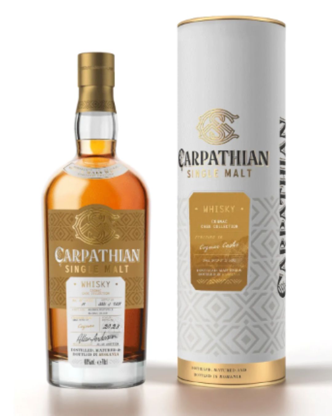 Whisky Pure Malt Carpathian Cognac 40% 700ML