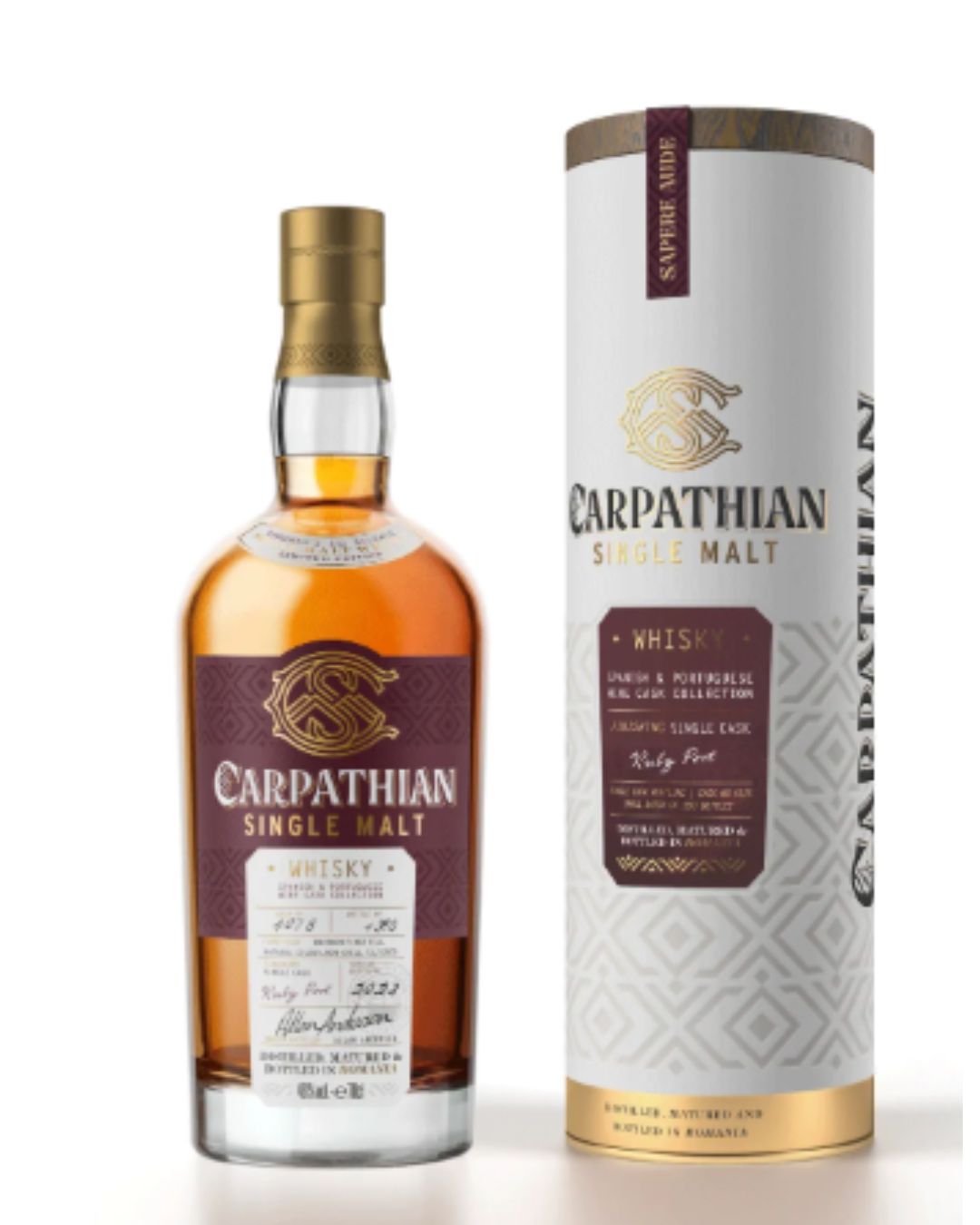 Whisky Pure Malt Carpathian Ruby Port 46% 700ML