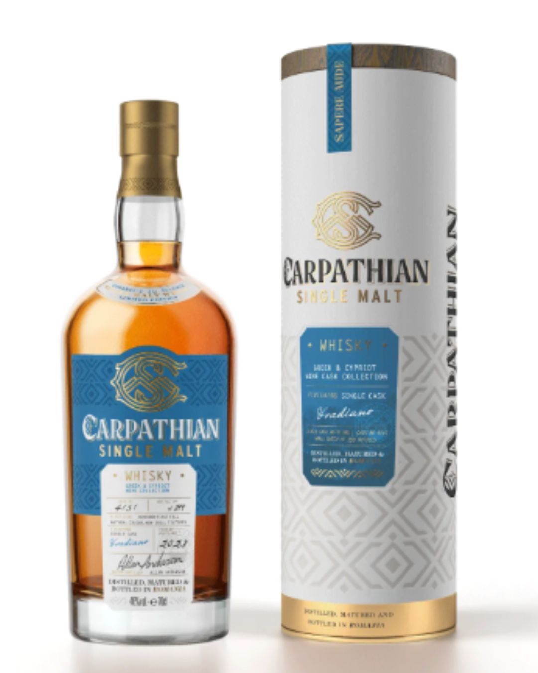 Whisky Pure Malt Carpathian Vradiano 46% 700ML
