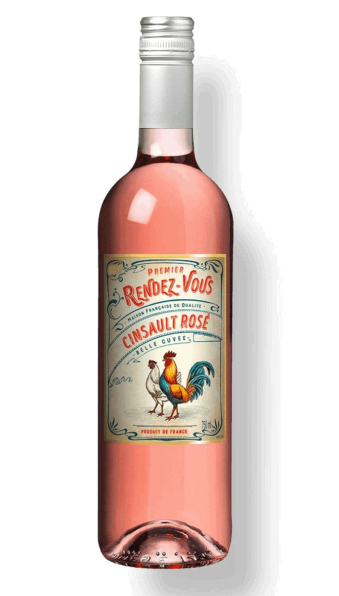Vinho Premier Rendez Vous Cinsault Rosé 750 ml