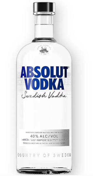 Vodka  Absolut Tradicional 1l