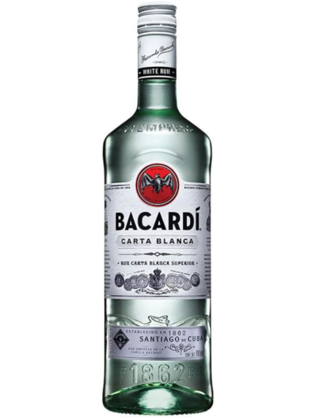 Rum Bacardi Carta Branca 980ML 