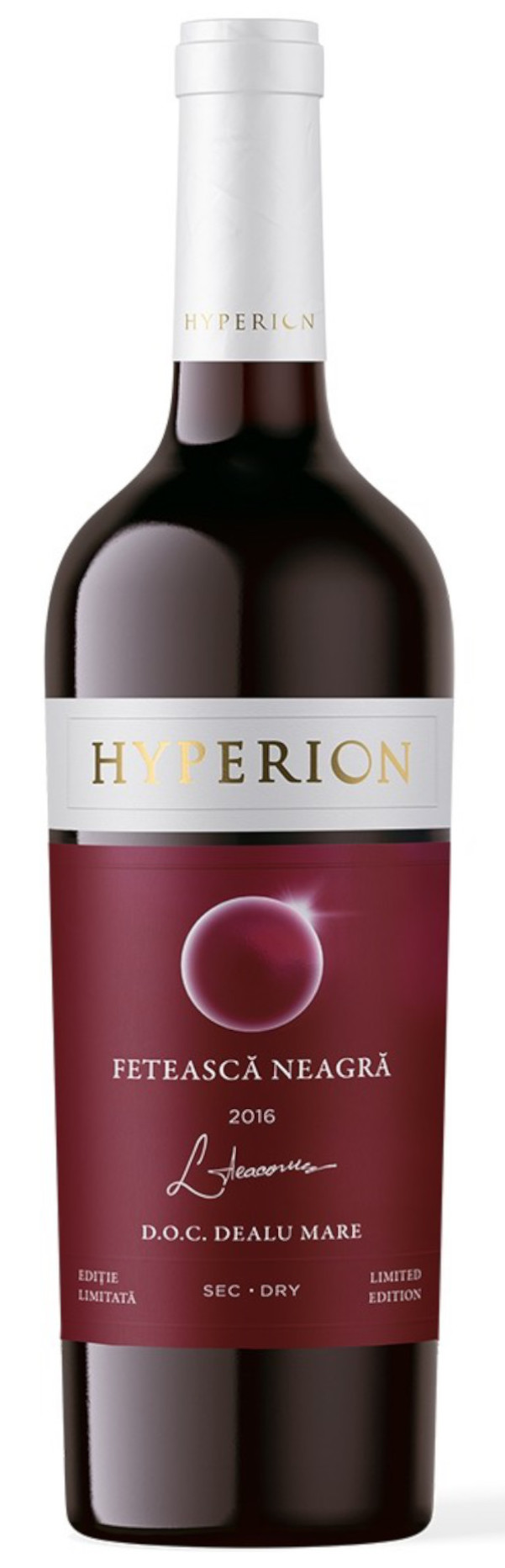 Vinho Tinto Hyperion Feteasca Neagra 2019 DOC 750ml