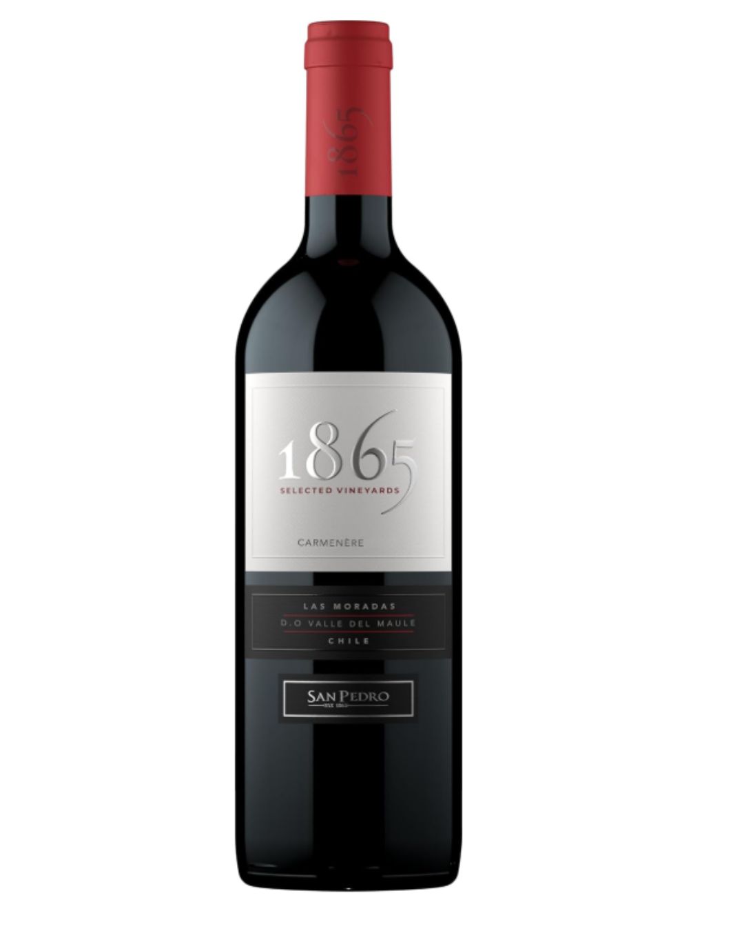 Vinho Tinto 1865 Single Vin San Pedro Carmenere 750 ML
