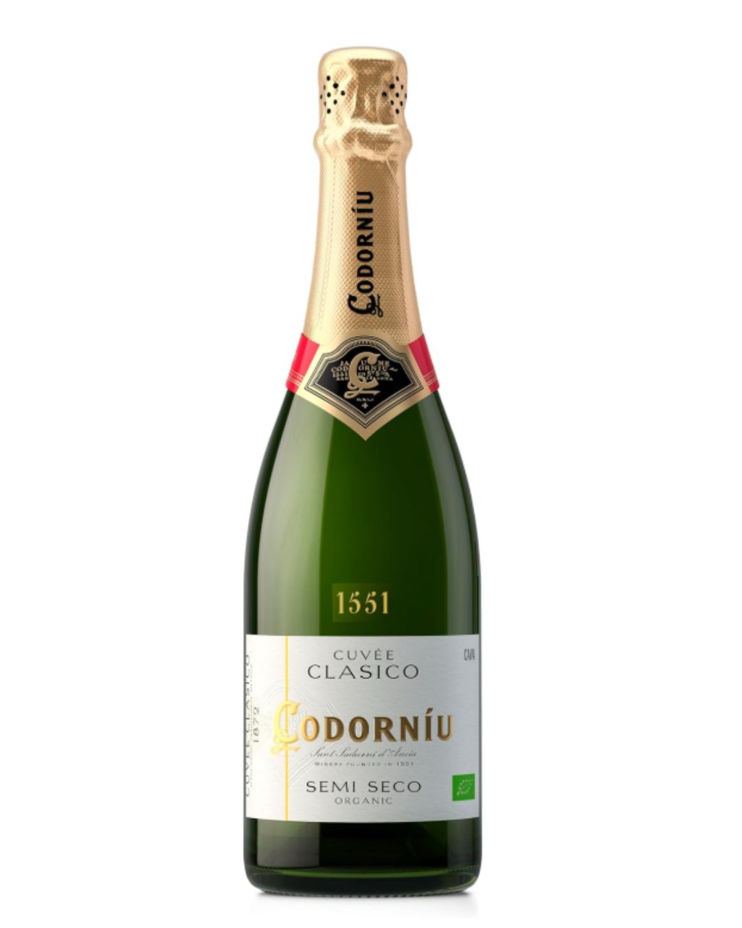 Espumante Cava Codorniu Clasico Semi-Seco 750 ML
