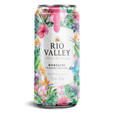 Vinho Lata Frisante Moscatel Rose Rio Valley  269 ML