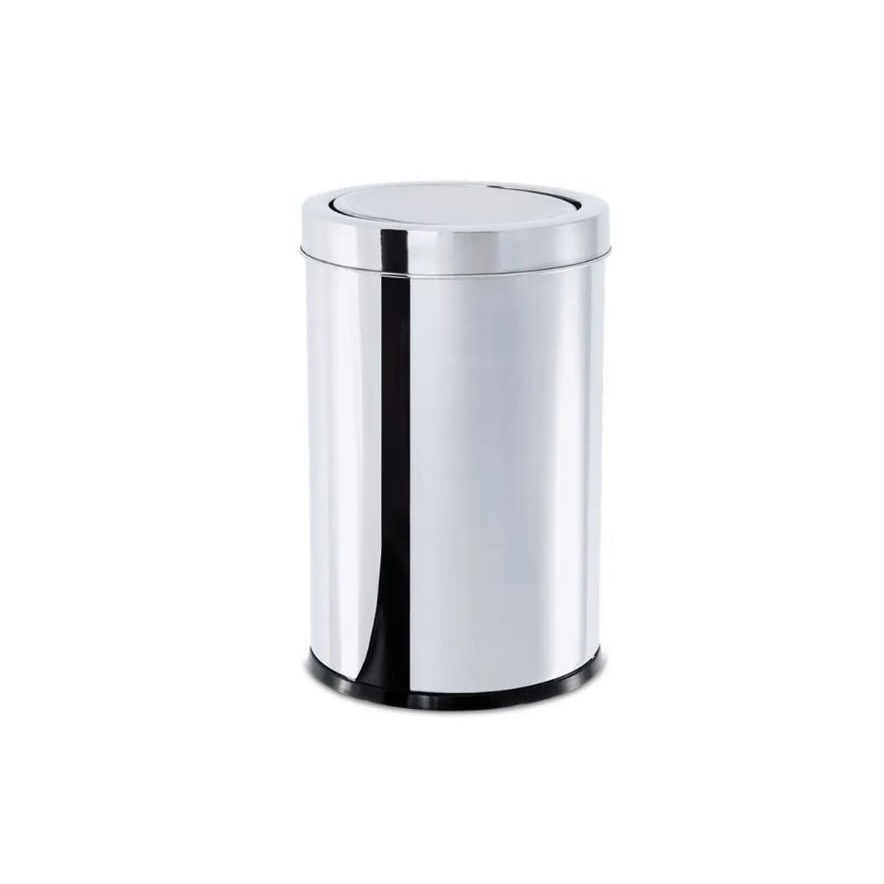 Lixeira Inox Basc 25x46cm 21,2L Brinox