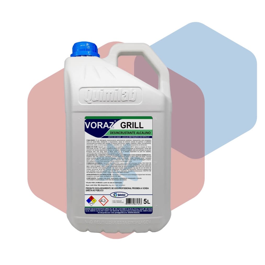Desincrustante Voraz Grill 5L Quimilab
