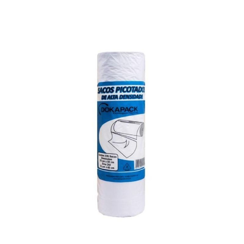 Saco Bobina Picot 25x35cm Dokapack, foto 1 de 1