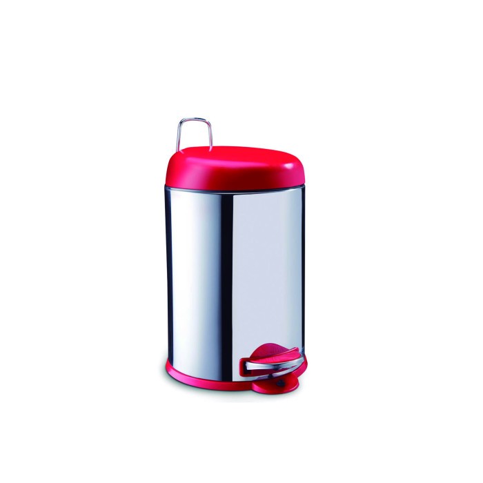 Lixeira Inox C/pedal 5L Tampa Vm Brinox