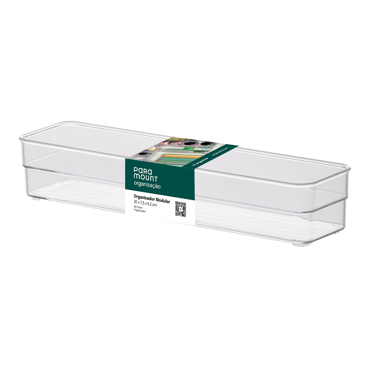 Organizador Diamond 30x7,5x5,2cm Paramount