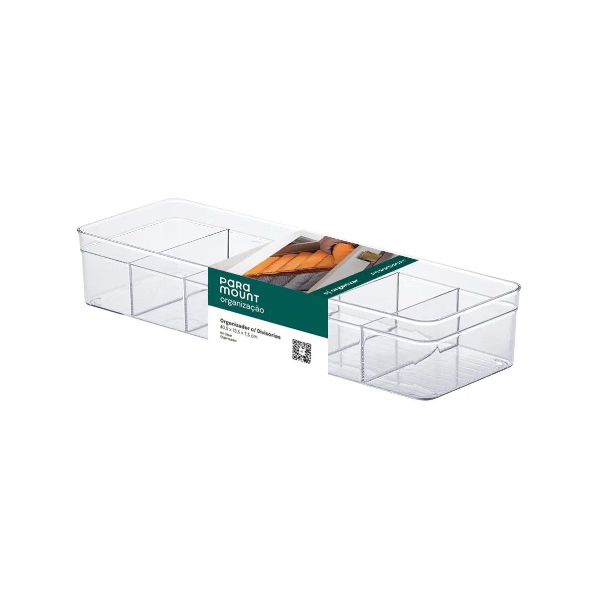 Organizador C/6DIV 40,5x13,5x7,5cm Diamond Paramount