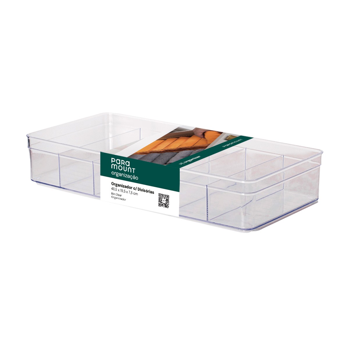 Organiz Diamond C/divis 40,5x19,5x7,5cm Paramount