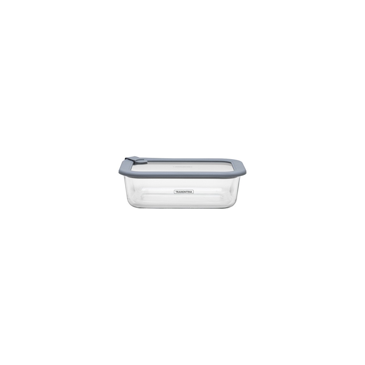Pote Vidro Vittra C/tampa /silicone 640ml Cz Tramontina