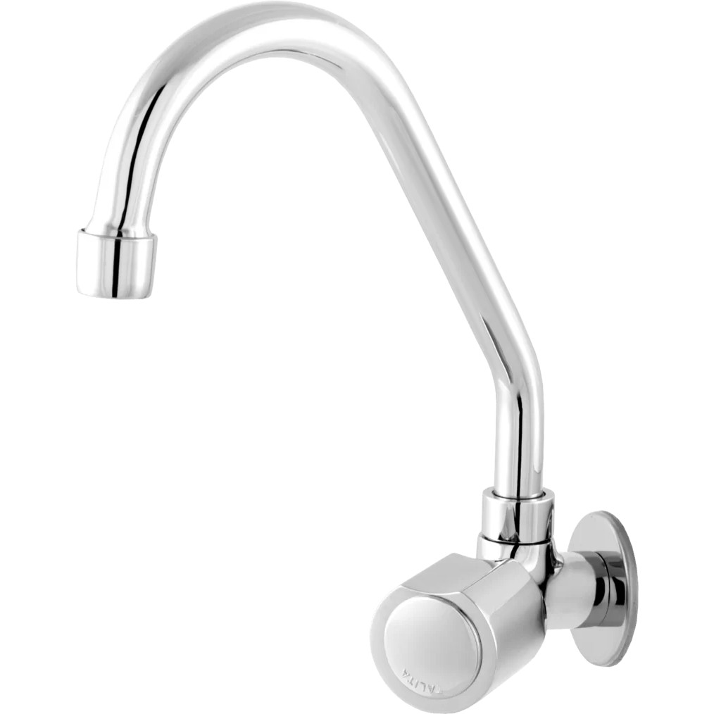 Torneira PAREDE1168 Bica Movel C-100 1/4 Vt ABS Talita