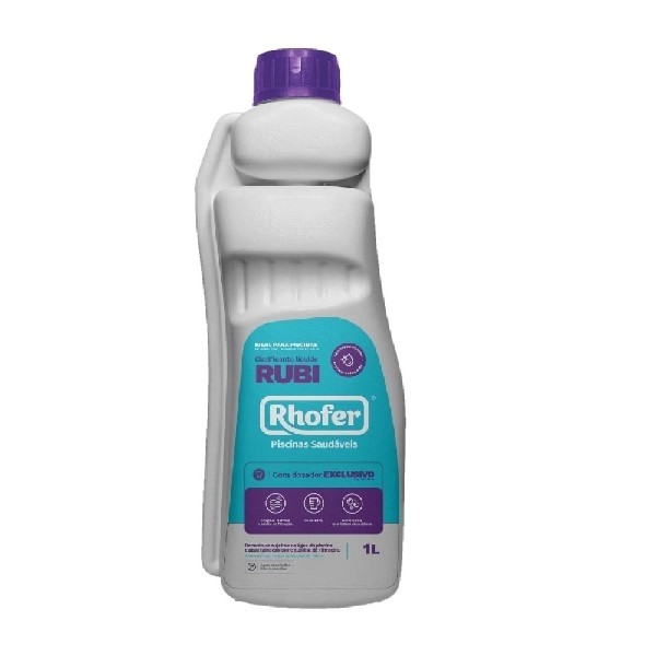 Clarificante Liq Rubi 1L Rhofer, foto 1 de 1